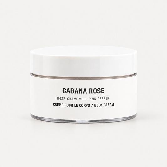 Cabana Rose scented body cream by Kudu Cosmetica