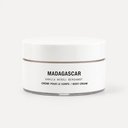 Madagascar vanilla body cream by Kudu Cosmetica