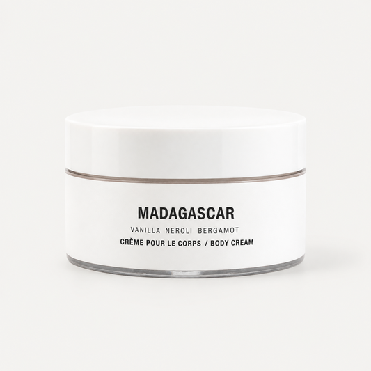 Madagascar vanilla body cream by Kudu Cosmetica